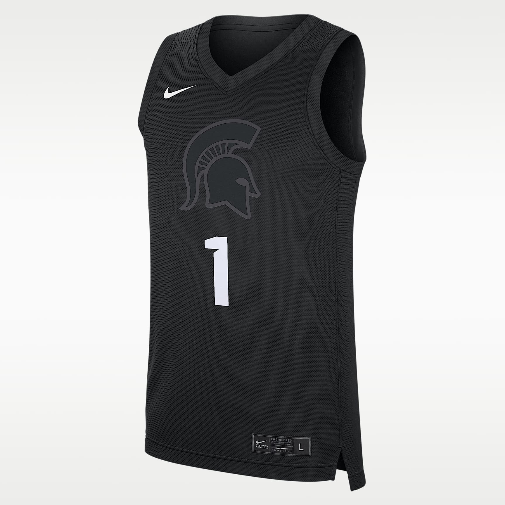 NIKE ELITE ミシガン州立大学ステイト スパルタンズ 1番 バスケユニM Michigan State Spartans Replica Men's Nike College Basketball